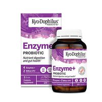 Kyo-Dophlius Enzymes + Probiotic, Nutrient Digestion and Gut Health*, 120 capsules   (Packaging may vary)