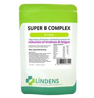 Super Vitamin B Complex Tablets (with probiotic) - High Potency, 90 Tablets