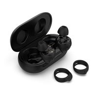 Simplylin8pc Silicone Earbud Cover Tips Replacement Ear Gels Buds for Samsung Galaxy Buds (Black)