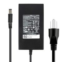 New 19.5V 9.23A 180W AC Adapter Power Supply Charger for Dell Precision 15 7000 (7510) 17 7000 (7710) M4600 M4700 M6600 M6800 FA180PM111, ADP-180MB B, DA180PM111, 74X5J, 331-1465, 331-1469, 331-7957,