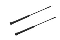 2-pack Short Whip Metal AM/FM/XM CB Antenna Mast for Harley Davidson 11 inch