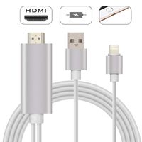 Compatible with iPhone iPad to HDMI Adapter Cable 1080P High Resolution for TV Projector Monitor Connector Cord for iPhone Xs Max XR X 8 7 6 Plus iPad Pro Air Mini iPod