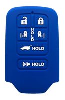 KAWIHEN Silicone Key Fob Cover Case Protector Smart Remote Control Shell Keyless Entry Case Holder Cover For 6 button 2014 2015 2016 2017 Honda Odyssey KR5V1X A2C83158300