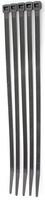 15" Black 120lb (100 Pack) Zip Ties, Choose Size/Color, By Bolt Dropper