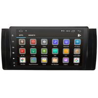 Android 9.0 9 Inch Quad Core 1024600 HD Touchscreen Car Radio Player with GPS Navigation fit for BMW E39 E38 M5 X5 5 Series SWC WiFi 4G USB SD CAM-in DAB+