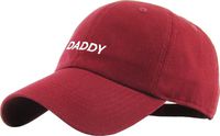 KBSV-084 BUR Daddy Dad Hat Baseball Cap Polo Style Adjustable
