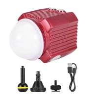Scuba Diving Mini Light, Underwater LED Light Diving Lights Fill-in Light with Strobe Function for Cameras, Smartphone, Drone, Camcorder and Action Cameras