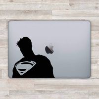 Superman MacBook Decal Superhero MacBook Sticker MacBook Pro