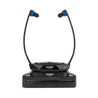 Koss Wireless TV Headphones | Headset System for Wireless Television Listening | Wireless Infrared Technology | Base Station Included | Easy Set-Up | Light Weight Design | Three Cushion Sizes Included