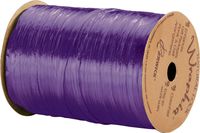 Pearlized Purple Wraphia Ribbon 1/4" x 100 Yards