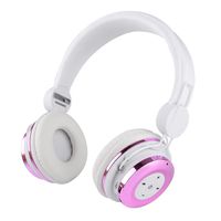 Aita BT804 Wireless Bluetooth Headphones with Built-in Mic, Foldable and Noise Canceling Headphones for Kids and Adults, Deep Bass Headset for iPhone, iPad, Smartphones etc (White)