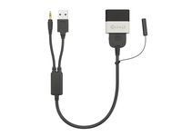 Bovee 1000 with Y USB/AUX iPod Integration Cable for BMW, Mini Cooper Wireless Bluetooth Car Kit for in car iPod Integration