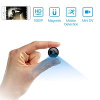 Spy Camera Wireless Hidden WiFi Camera HD 1080P Mini Camera Portable Home Security Cameras Covert Nanny Cam Small Indoor Video Recorder Motion Activated/Night Vision Remote Monitor Phone App