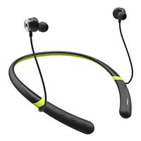 Mpow Active Noise Cancelling Bluetooth Headphones, V4.2 Bluetooth Neckband Headset, IPX6 Waterproof Sports Headphones, Magnetic Earbuds, Wireless Neckband Headphones, Black