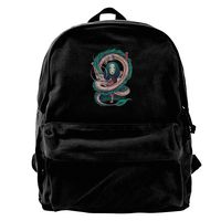 Spirited Away Art Studio Ghibli Travel Laptop Backpack College School Computer Bag For Women & Men