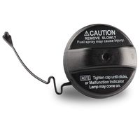 Allmotorparts Gas Cap, Fuel Tank Cap Assembly Replaces 77300-33070, 7730033070 Fits Toyota, Lexus - 4Runner, Avalon, Camry, Corolla, Highlander, Matrix, Sienna, Tacoma, ES300, ES330, GX470 and More