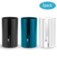 Dichmag Wrapping Paper Cutter, Kraft Craft Paper Roll Sliding Line Cut Trimmer for Christmas Birthday, Easy Quick, Creative Sliding Paper Roll Cutter, 3 Pack