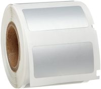 Brady CL-517-969 I.D. PRO Plus, LS2000 and BradyMarker XC Plus 1.5" Width x 0.75" Height, B-969 Metallized Polyester, Matte Finish Silver Label (250 per Roll)