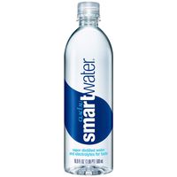 smartwater vapor distilled premium water bottles, 16.9 fl oz, 6 Pack