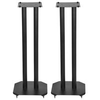 ZENY Set of 2 Heavy Duty Premium Universal Floor Speaker Stands for Surround Sound & Book Shelf Speakers Up to 22 lbs