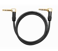 Audio2000's C25003 3 Ft 1/4" TRS Right Angle to 1/4" TRS Right Angle Cable