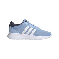 adidas W Lite Racer Glow Blue/White/Trace Blue Running Shoes 8.5