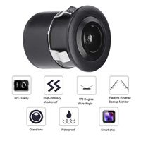 Tangxi Mini CCTV Camera for Car, HD Camera with 170° Wide Viewing Angle,IP66 Waterproof Car Front/Rear View Camera,Black