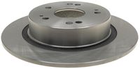 ACDelco 18A2546A Advantage Non-Coated Rear Disc Brake Rotor