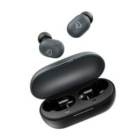 Dudios True Wireless Earbuds, Bluetooth 5.0 Free Mini Earphone with 7.2mm Enhanced Drivers(Smart Touch, Easy-Pair, Built-in Mic, 15 Hours Playtime) (Black)