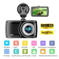 Dash Cam,Firehorse 1 Camera 3.5" Screen,Super HD 1080P,10 Degree Video Recorder Camcorder,Automatic Cycle Recording. Gravity Sensing. Mobile detection7