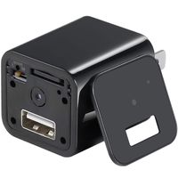 Spy Hidden Camera - Mini spy Camera Charger with 32G SD Card- Surveillance Camera 1080p Nanny cam with Motion Detection and Loop Recording - Covert Camera USB Charger with Video Recording