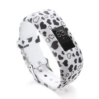 Kanzd Replacemet Silicone Watch Band Strap for Garmin VivoFit Jr/Jr 2 Kids' Fitness (G)