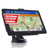 GPS Navigation for Car Truck RV, 7 Inch Touch Screen Vehicle GPS, Free Lifetime Maps of North America USA Canada Mexico, Lane Assistance, Spoken Turn-by-Turn Directions Ohrex Navigation System