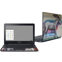 Mightyskins Skin Compatible with Samsung Chromebook 3 11.6" - Horse Bunny | Protective, Durable, and Unique Vinyl Decal Wrap Cover | Easy to Apply, Remove, and Change Styles | Made in The USA