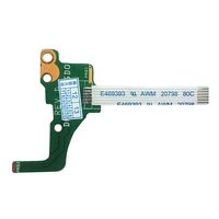 GinTai Power Button Board Replacement for HP Pavilion 17.3" 17-e Series DA0R68PB6D0 720673-001