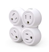 360 Electrical 36031 Revolve Basic 4 Rotating Adapter multi-outlet white (Renewed)