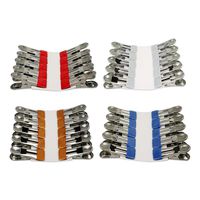 COHK 10Pcs Metal Clip Fixture Multi-Purpose Fastening LCD Screen Clamp for Mobile Phone Tablet Glued LCD Screen Repair Tools Set