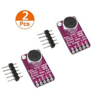Organizer 2pcs MAX9814 Electret Microphone Amplifier with Auto Gain Control for Arduino