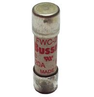 Cooper Bussmann FWC-20A10F 20 Amp 600 VAC Ferrule Fuse, 10 mm x 38 mm