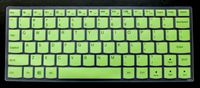 BingoBuy US Layout Keyboard Protector Skin Cover for 11.6'' Lenovo Yoga 710 11'', 710-11 inch, Yoga 900S-12ISK, Flex 4 11-inch, with BingoBuy Card Case for Credit, Bank, ID Card (Green)