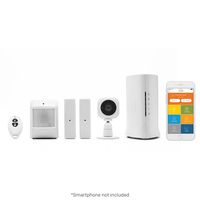 Home8 Video-Verified Security System - Wireless Home Security Alarm System with HD Camera, Alarm Sensors, Indoor Siren, and Free Basic Alarm Service, featuring Amazon Alexa Integration