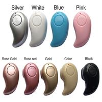 Mini Stealth Wireless 4.0 Bluetooth Headset in-Ear Headphone Compact Design for Bluetooth Cell Phones (Silver)