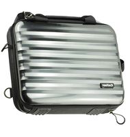 Navitech Grey Hardshell Messeneger Bag Compatible with The Samsung Electronics XE500C13 Chromebook 3 2GB RAM 16GB SSD Laptop, 11.6"