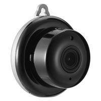 DIGOO DG-M1Q 960P HD Home Security Camera, 2.8mm Lens Indoor Surveillance IP Camera With 115°Wide-Angle Viewing, Night Vision, Motion Detection, Baby Monitor, Two-way Audio, 2nd Generation, Gray&Black