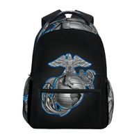 USMC US Marines Backpack Large Shoulder Bookbag Laptop Daypack