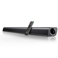 Bomaker Sound Bar, 37-Inch 2.0 Channel Wired & Wireless Bluetooth 5.0 3D Surround Sound Soundbar, Three EQ Mode Audio Speaker for TV, HDMI ARC/Optical/Aux/USB Connection, Remote Control