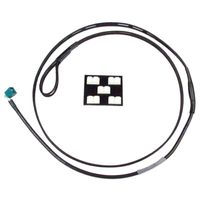 J&M Corporation Unisex-Adult Flexpower Passive Am/Fm/Wb In-Fairing Antenna 2014-18 Harley/StreetGlide/RoadGlide (Black, One Size)