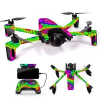 MightySkins Skin Compatible with Parrot Anafi Drone - Hallucinate | Protective, Durable, and Unique Vinyl Decal wrap Cover | Easy to Apply, Remove, and Change Styles | Made in The USA