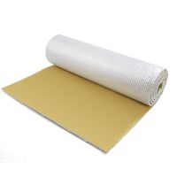 uxcell 236mil 10.76sqft Car Audio Stereo Sound Deadener Heat Insulation Mat 79" x 20"