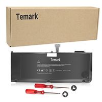 Temark New A1382 Replacement Laptop Battery Compatible with MacBook Pro 15 inch A1286 (only for Core i7 Early 2011 Late 2011 Mid 2012),fits MC721LL/A MC723LL/A 661-5844 020-7134-A